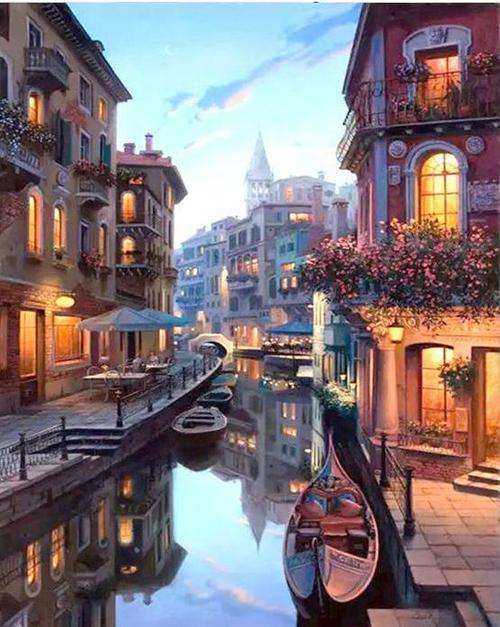 Картины по номерам 30х40 см Венеция