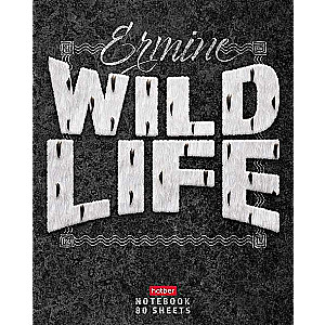 Zīmulis 80l A5f kvadrātā - Wild Life
