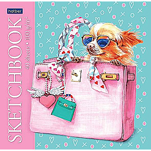 Premium Bloknotu SketchBook 40l A5f 165x165mm