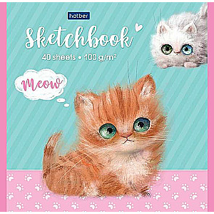 Premium Bloknots SketchBook 40l A5f 165x165mm