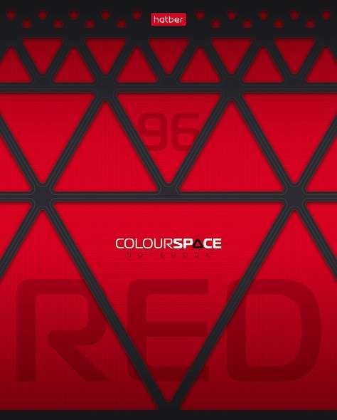 Тетрадь 96л А5ф клетка  - ColourSpace
