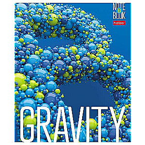 96 lapu A5 formāta burtnīca - GRAVITY