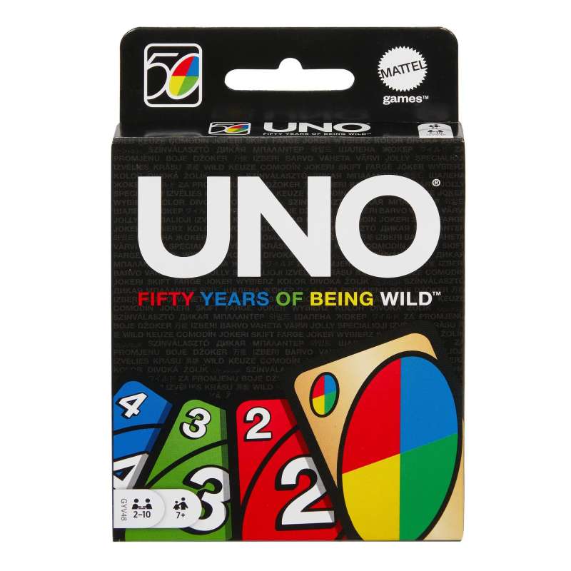 Настольная игра - карточная игра UNO, юбилейное издание