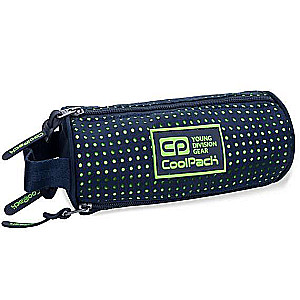 Penālis COOL PACK Dots dzeltens/tumši zils, 3 nodalījumi