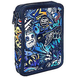 Pena COOL PACK Jumper XL Graffiti, 2 nodalījumi, ar piederumiem