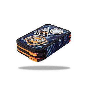Penālis COOL PACK Jumper2 Navy nozīmītes b, 2 nodalījumi, ar aksesuāriem