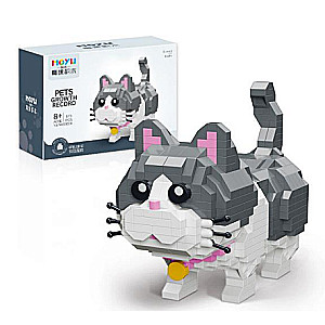 Konstruktors/mozaīka 3D MOYU Kaķis, 673 detaļas.