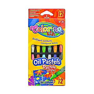 Eļļas krītiņi 12gab. COLORINO