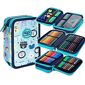 Pena COOL PACK Jumper 3 Indijas zoodārzs, 3 nodalījumi, ar piederumiem