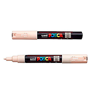Ūdens bāzes marķieris UNI Posca PC-1M bēšā krāsā