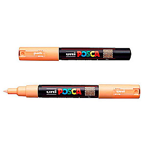 Ūdens bāzes marķieris UNI Posca PC-1M pasteļoranžs