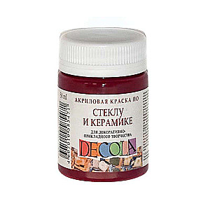 Akrila krāsa 50 ml Karmīnsarkana