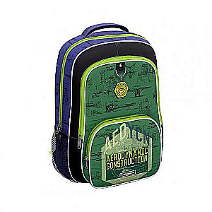 Mugursoma 44x23x33, 20L ErichKrause EasyLine ar 2 nodalījumiem, Aerodinamika