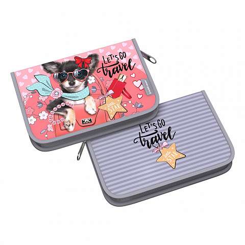 Pildspalvu maciņš bez pildījuma ErichKrause® 135x205x30mm Mini Traveler