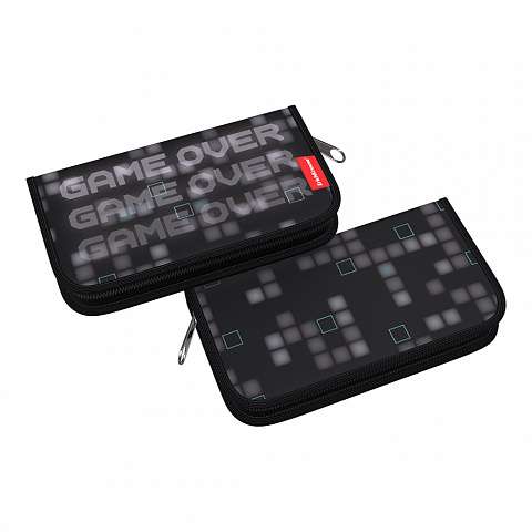 Pildspalvu maciņš-grāmata bez pildījuma ErichKrause® 110x205x25mm Game Over