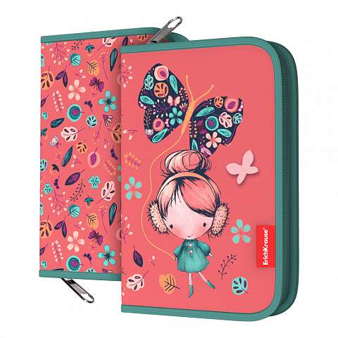 Pildspalvu maciņš grāmatas formā bez pildījuma ErichKrause® 135x205x30mm Rudens pastaiga