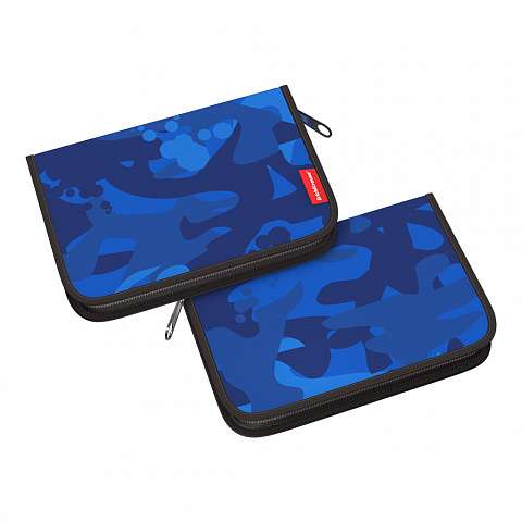 Pildspalvu maciņš grāmatas formātā bez pildījuma ErichKrause® 135x205x30mm Sea Camo