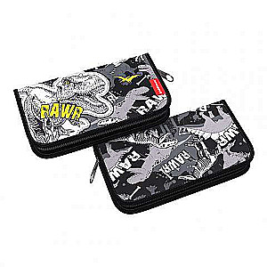 Pildspalvu maciņš bez pildījuma ErichKrause® 110x205x25mm Dinozauru parks