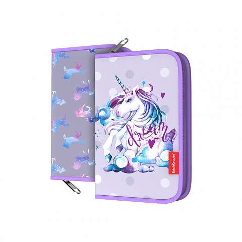 Pildspalvu maciņš bez pildījuma ErichKrause® 135x205x30mm Dream Unicorn