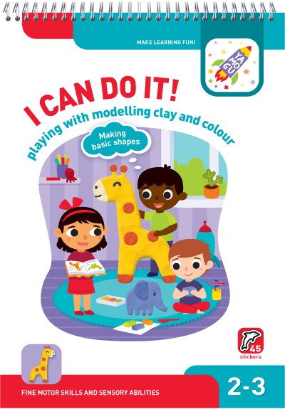 I Can Do It! Playing with Modelling Clay and Colour. Age 2-3 Я могу лепить и рисовать! Картинки из пластилина. 2-3