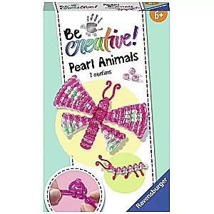 Radošais komplekts - BeCreative Bead Animal Butterfly