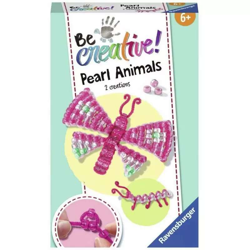 Набор для творчества - BeCreative Bead Animal Butterfly