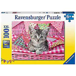 Puzle 100 Cute kitty