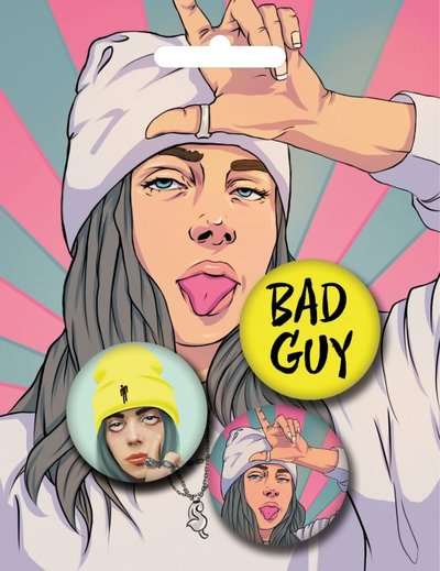 Pogu komplekts. Billie Eilish
