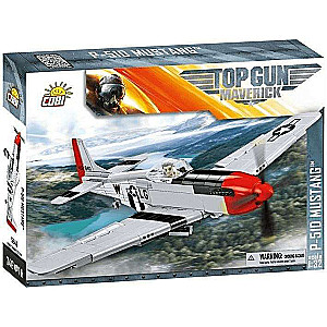 Konstruētājs - COBI P-51D Mustang, 350 detaļas.
