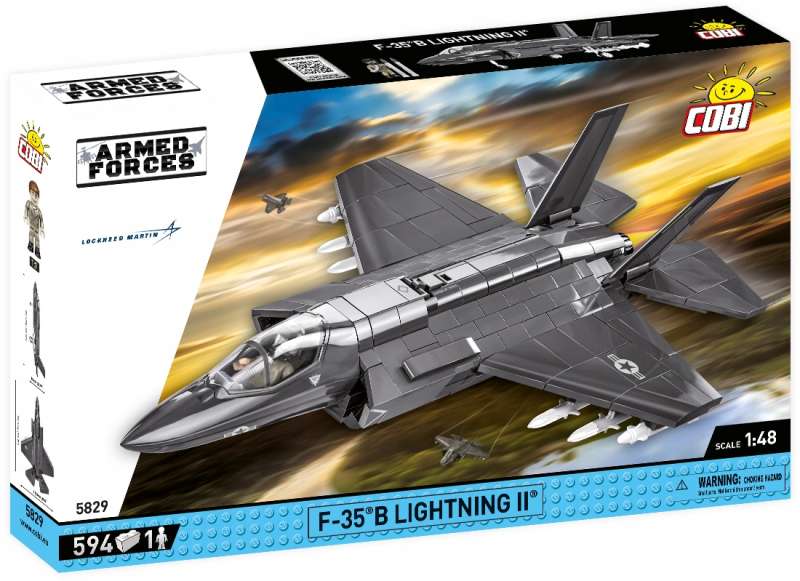 Конструктор - COBI F-35B Lightning II, 594 дет.