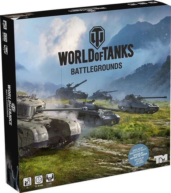 Настольная игра - World of Tanks Battlegrounds