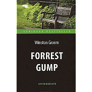 Forrests Gamps Forrest Gump. Pielāgota grāmata angļu valodā. Vidējais līmenis
