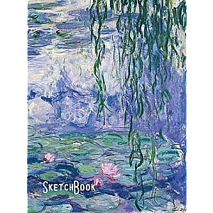 Skeču grāmata. Klods Monē. Ūdens lilijas