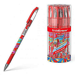 Rokas pildspalva ErichKrause® ColorTouch® Sweet love, tintes krāsa zila
