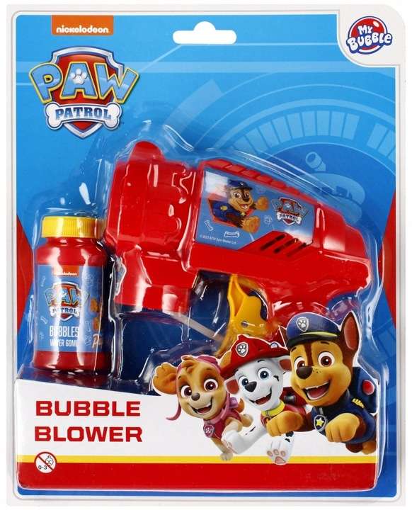 Ziepju burbuļu pistole 60ml Paw Patrol