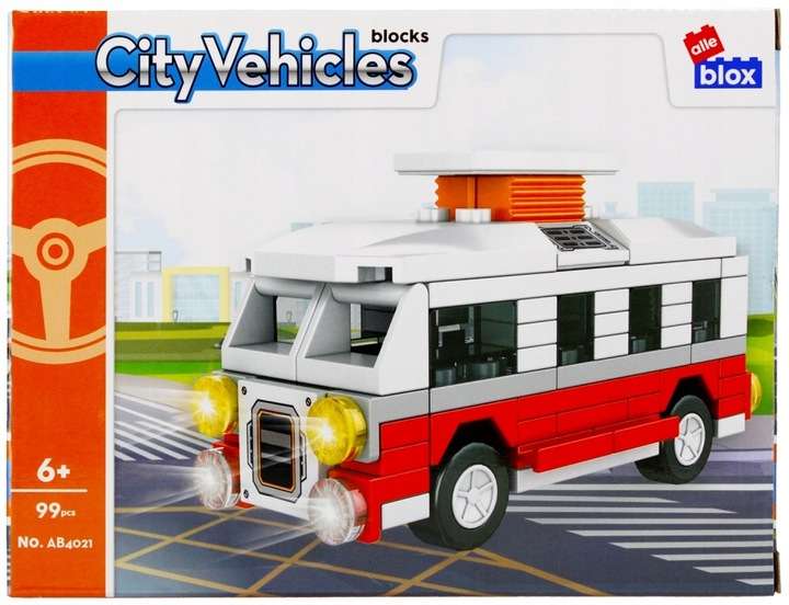 Конструктор - City Vehicles 99 дет.