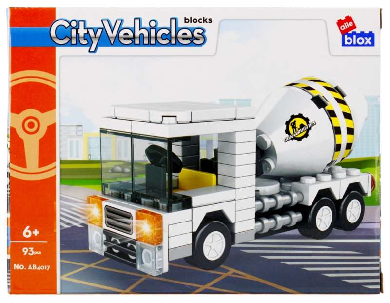Конструктор - City Vehicles 93 дет.