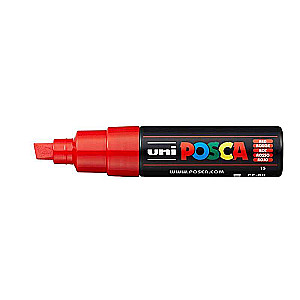 Ūdens bāzes marķieris UNI Posca PC-8K sarkans
