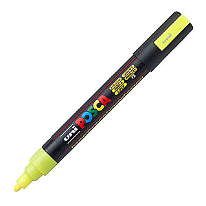 Marķieris ūdens bāzes UNI Posca PC-5M fl.dzeltens