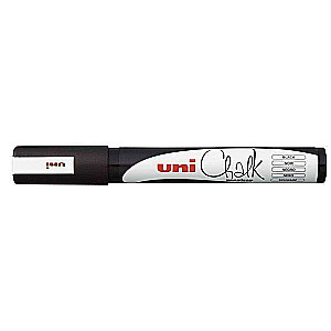 Melnā krīta marķieris UNI PWE-5M
