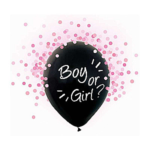 Gaisa balons Boy or Girl, 12, 4 gab.