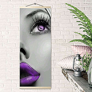 Glezna pēc numuriem 35X88 PANNO Violeta acis 12 krāsas