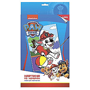 Krāsa pēc cipariem - Paw Patrol. Māršals 