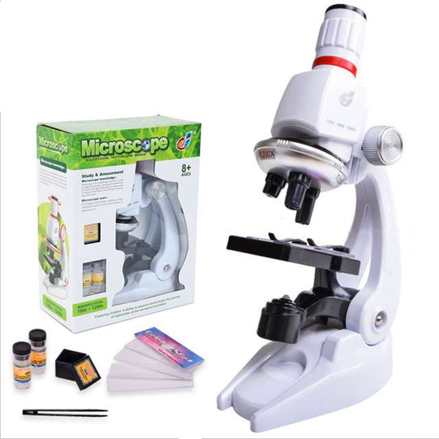 Mikroskops ar piederumiem ZOOM 100x-1200x