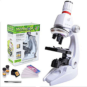 Mikroskops ar piederumiem ZOOM 100x-1200x
