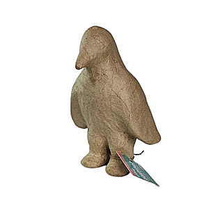 Dekorācija no papīra materiāla - Pingvīns 14 cm.