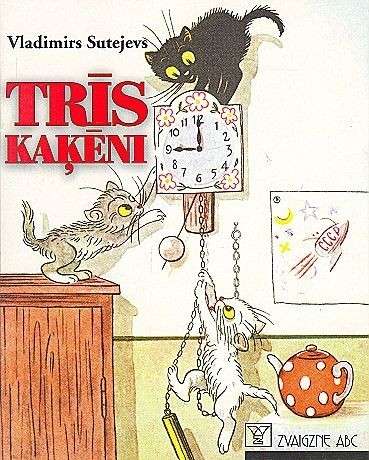Trīs kaķēni