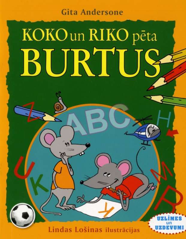 Koko un Riko pēta burtus