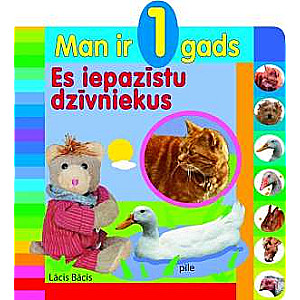 Man ir 1 gads. Es iepazīšos ar dzīvniekiem
