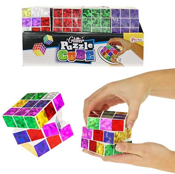 Развивающая игра Волшебный Кубик-Рубика, с пайетками